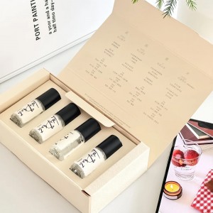 Caja de regalo de perfume de elegancia